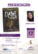 Presentación de Dafne, el despertar en Albolote / Platero CoolBooks