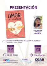 Presentación de Amor en la distancia en Toledo / Platero CoolBooks