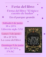 Firma de ejemplares de El típico cuento de hadas en la Feria del Libro de Zaragoza / Platero CoolBooks