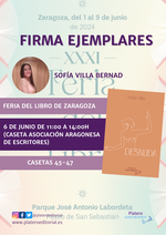 Firma de ejemplares de Desnuda en la Feria del Libro de Zaragoza / Platero CoolBooks