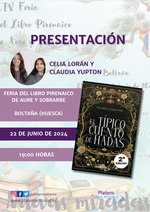 Presentación de El típico cuento de hadas en la Feria del Libro Pirenaica de Aure y Sobrarbe / Platero CoolBooks