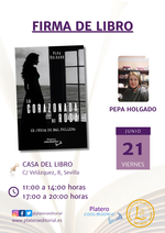 Firma de ejemplares de La corazonada de Rosa en Sevilla / Platero CoolBooks
