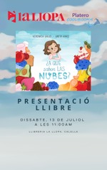 Presentaciones de ¿A qué saben las nubes? en Barcelona / Platero CoolBooks