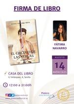 Firma de ejemplares de El círculo de las perlas en Sevilla / Platero CoolBooks