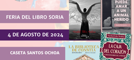 Firma de ejemplares de Maribel Félix en la Feria del Libro de Soria / Platero CoolBooks