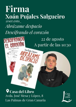 Firma de ejemplares de Xoán Pujales en Las Palmas de Gran Canaria / Platero CoolBooks