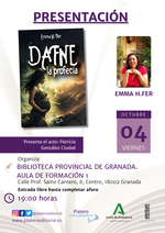 Presentación de Dafne: la profecía en Granada / Platero CoolBooks
