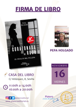 Firma de ejemplares de La corazonada de Rosa en Sevilla / Platero CoolBooks