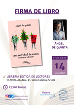 Firma de ejemplares de Una Navidad de estas en Sevilla / Platero CoolBooks