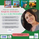 Gira de firmas de ejemplares de Raquel Esteban en Madrid / Platero CoolBooks