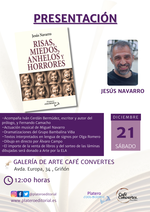 Presentación de Risas, miedos, anhelos y horrores en Griñón / Platero CoolBooks