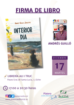Gira de firmas de ejemplares de Interior día en Elche / Platero CoolBooks