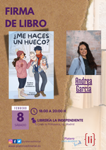 Firma de ejemplares de ¿Me haces un hueco? en Madrid / Platero CoolBooks