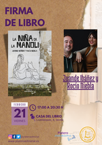 Firma de ejemplares de La niña de la Manoli en Sevilla / Platero CoolBooks