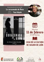Presentación de La corazonada de Rosa en Segura de León / Platero CoolBooks