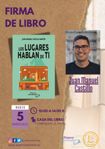 Firma de ejemplares de Los lugares hablan de ti en Sevilla / Platero CoolBooks