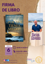 Firma de ejemplares de ¿Por qué tienes miedo? en Sevilla / Platero CoolBooks