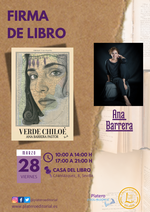 Firma de ejemplares de Verde Chiloé en Sevilla / Platero CoolBooks