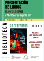 Presentación de A la espera de alguna luz en Elche / Platero CoolBooks