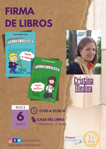 Firma de ejemplares de Cristina Medina en Sevilla / Platero CoolBooks