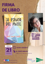 Firma de ejemplares de La esencia del pincel en Murcia / Platero CoolBooks