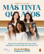 Platero Editorial presenta la mesa redonda "Más tinta que años" en la Feria del Libro de Tomares