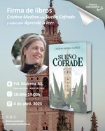 Firma de ejemplares de Cristina Medina en Feria del Libro de Mairena del Aljarafe