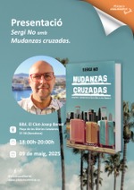 Presentación de Sergi No con "Mudanzas Cruzadas" en Barcelona