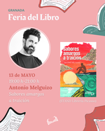 Firma de libros "Sabores amargos a traición" de Antonio Melguizo en la Feria del libro Granada