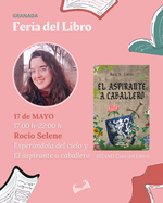 Firma de ejemplares de Aspirante a caballero en la Feria del Libro de Granada