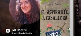 Firma de ejemplares de Aspirante a caballero en la Feria del Libro de Motril