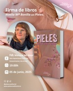 Presentación de Pieles en la Feria del libro de Mairena del Alcor