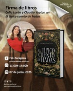 Firma de ejemplares de El típico cuento de hadas en Feria del Libro de Zaragoza
