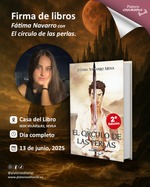Firma de ejemplares de El círculo de las perlas en Sevilla / Platero CoolBooks