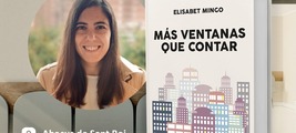 Firma "Más ventanas que contar" de Elisabet Mingo en Abacus de Sant Boi de Ll.