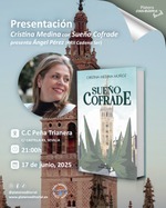 Presentación de Sueño Cofrade de Cristina Medina en Centro Cultural Peña Trianera en Sevilla