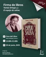 Firma de libros de El espejo de saliva en CDL Sevilla