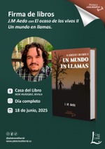 Firma de libros "El Ocaso de los vivos II: Un mundo en llamas" en CDL Sevilla