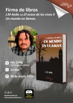Firma de libros "El Ocaso de los vivos II: Un mundo en llamas" en Feria del Libro de Cádiz
