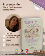 Firma de ejemplares de Verde y Malva en Casa de la cultura de Torrejoncillo del Rey en Cuenca