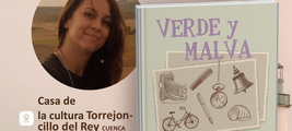 Firma de ejemplares de Verde y Malva en Casa de la cultura de Torrejoncillo del Rey en Cuenca