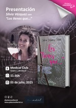 Firma de ejemplares de Silvia Vázquez con "Los tienes que..." en Medical Club de Benidorm
