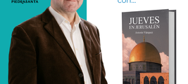 Nueva firma de Jueves en Jerusalén de Antonio Vázquez en la Feria del Libro de Guatemala, Filgua 2025