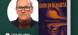 Firma de libros de Quien en mí habita en Casa del Libro de Sevilla