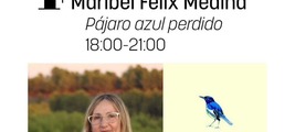 Firma de ejemplares de Maribel Félix en EXPOESÍA de la Feria del Libro de Soria