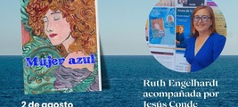 Presentación de Mujer azul en el Castillo de Chipiona (Cádiz)
