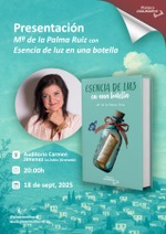 María de la Palma Ruiz presenta "Esencia de luz en una botella" en Granada