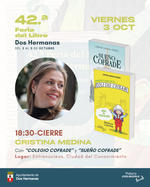 Cristina Medina en la Feria del Libro de Dos Hermanas 2025