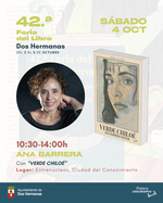 Ana Barrera en la Feria del Libro de Dos Hermanas 2025
