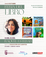 Raquel Esteban firma sus libros en FDL de Navalcarnero 2025
